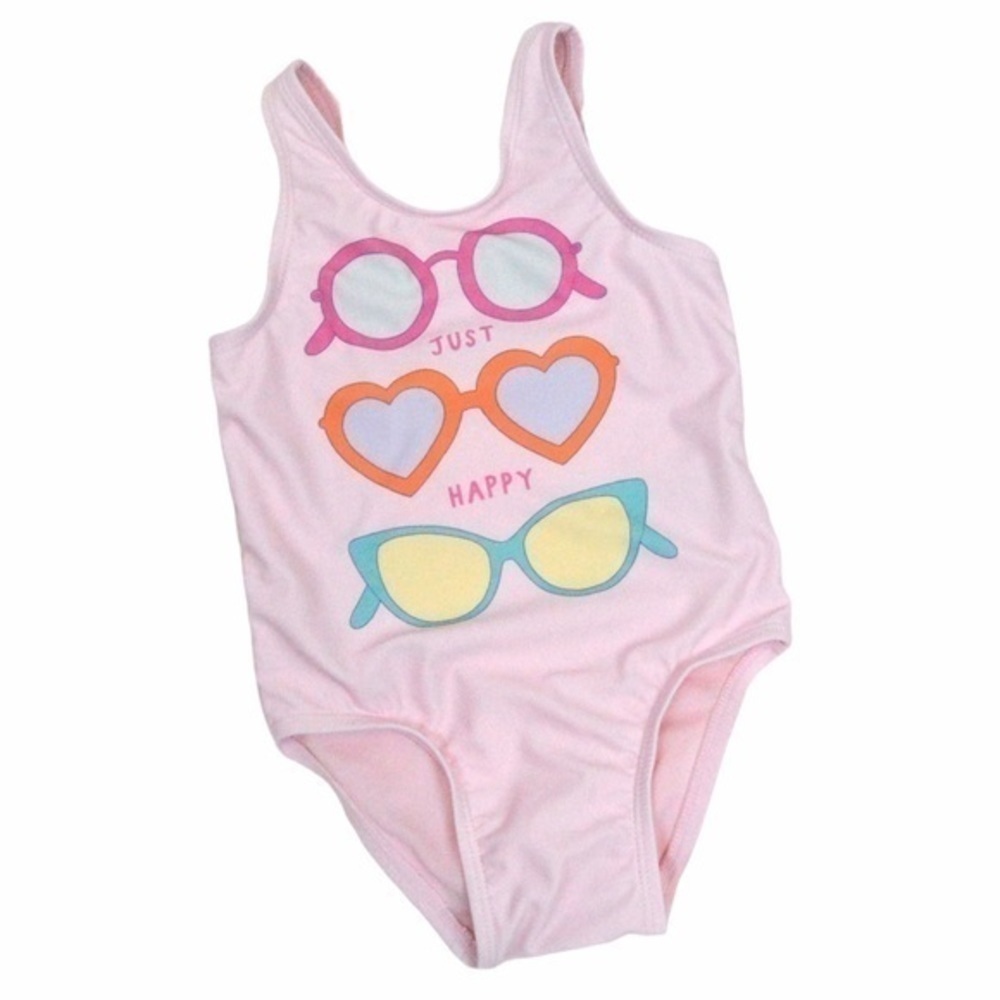 Old Navy 18-24 M Girls One Piece Swimsuit, Blush